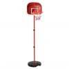 Conjunto jogo de basquetebol infantil ajustável 160 cm
