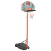 Conjunto jogo de basquetebol portátil ajustável 180-230 cm