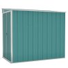 Abrigo suspenso p/ jardim 118x194x178 cm aço galvanizado verde - Image 2