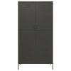 Roupeiro 90x50x180 cm aço antracite - Image 3