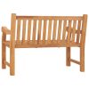 Banco de jardim 114 cm madeira de teca maciça - Image 3