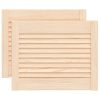 Portas com venezianas 2 pcs 39,5x49,4 cm pinho maciço - Image 2