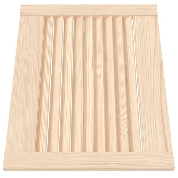 Portas com venezianas 2 pcs 39,5x49,4 cm pinho maciço - Image 3