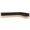 9 pcs conj. lounge jardim c/ almofadões antracite pinho maciço