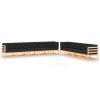 9 pcs conj. lounge jardim c/ almofadões antracite pinho maciço