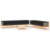 10 pcs conj. lounge jardim c/ almofadões antracite pinho maciço