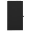 Armário para selas 53x53x105 cm aço preto - Image 3