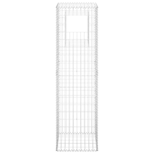 Poste/cesto gabião 50x50x180 cm ferro - Image 3