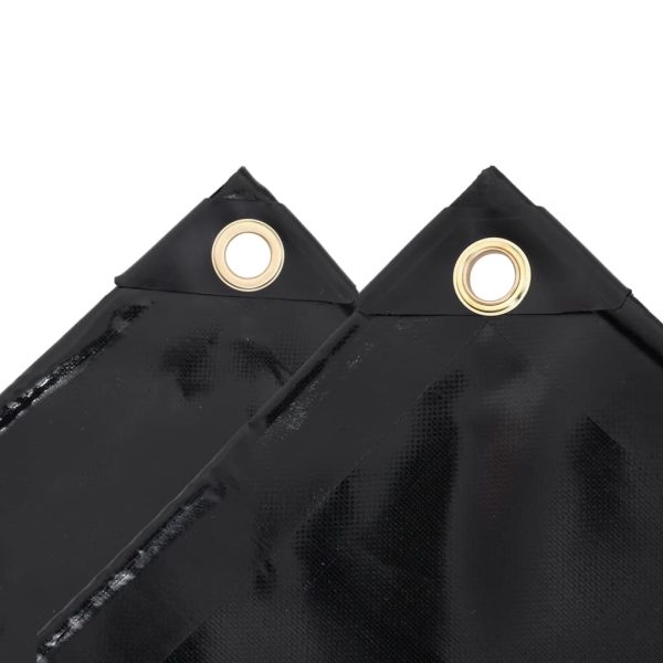 Lona 650 g/m² 3,5x2,5 m preto - Image 3