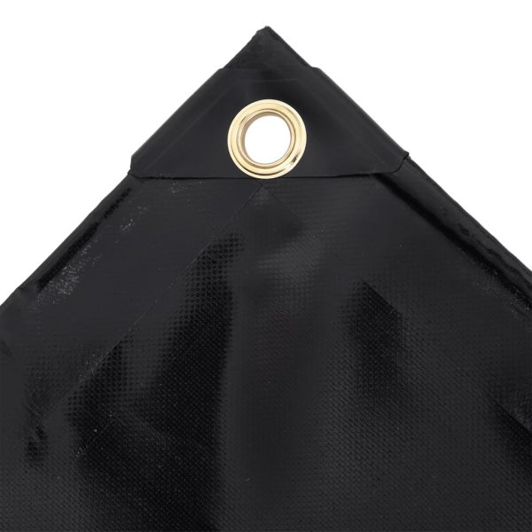 Lona 650 g/m² 5x6 m preto - Image 2