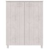 Sapateira HAMAR 85x40x108 cm pinho maciço branco - Image 3