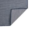 Tapete de tecido plano para exterior 160x230 cm azul - Image 2