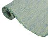 Tapete de tecido plano para exterior 200x280 cm turquesa - Image 3