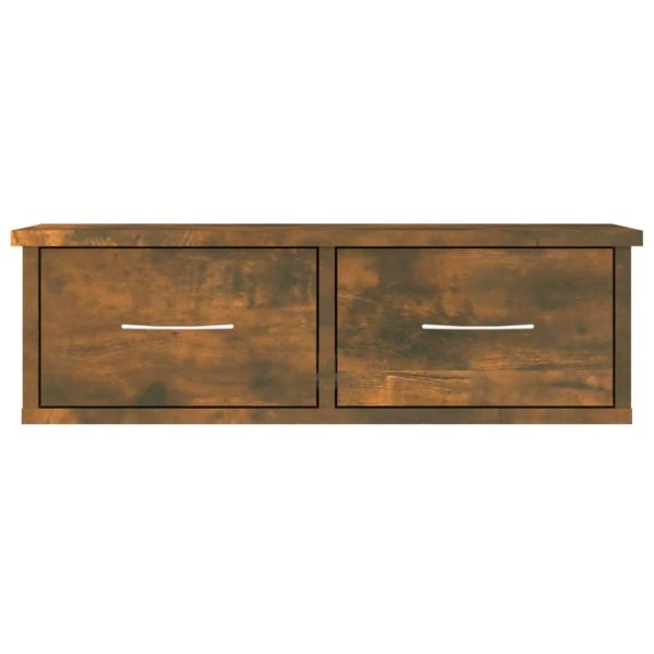 Armário parede 60x26x18,5 cm derivados madeira carvalho fumado - Image 3
