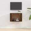 Móvel de TV para parede 57x34,5x40 cm carvalho castanho - Image 3
