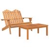 Conjunto lounge de jardim Adirondack 2pcs acácia maciça - Image 2