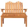 Conjunto lounge de jardim Adirondack 2pcs acácia maciça - Image 3
