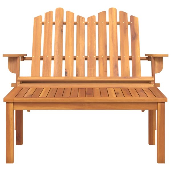 Conjunto lounge de jardim Adirondack 2pcs acácia maciça - Image 3