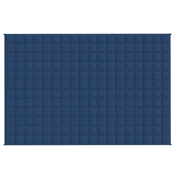 Manta pesada 5 kg 122x183 cm tecido azul - Image 3