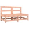 Sofás de centro para jardim 2 pcs madeira de douglas maciça - Image 2