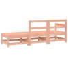 3 pcs conjunto lounge de jardim madeira de douglas maciça - Image 3