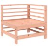 7 pcs conjunto lounge de jardim madeira de douglas maciça - Image 3