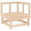 6 pcs conjunto lounge de jardim pinho maciço - Image 3