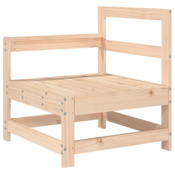 7 pcs conjunto lounge de jardim pinho maciço - Image 3