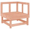 10 pcs conjunto lounge de jardim madeira de douglas maciça - Image 3