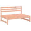 2 pcs conjunto lounge de jardim madeira de douglas maciça - Image 3