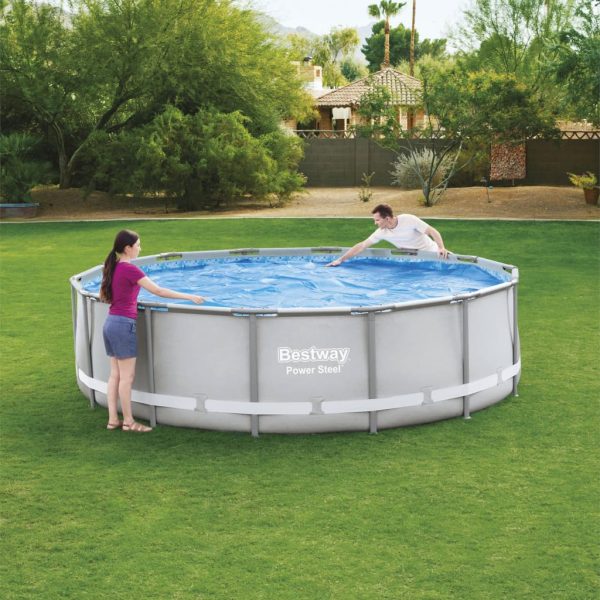 Bestway Cobertura de piscina solar Flowclear 427 cm - Image 3