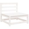 Sofá sem apoio de braços p/ jardim 70x70x67 cm pinho maciço - Image 2