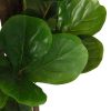 Figueira-lira artificial 180 folhas 150 cm verde - Image 3