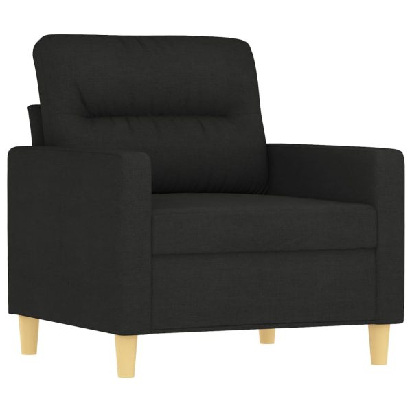 Poltrona 60 cm tecido preto - Image 2