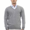 Alpha Studio Camisolas AU002A_9003GRIGIO
