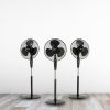 VENTILADOR DE PIE AVANT BLACK EDITION 16" 45W 40CM - BASE RED - Image 7