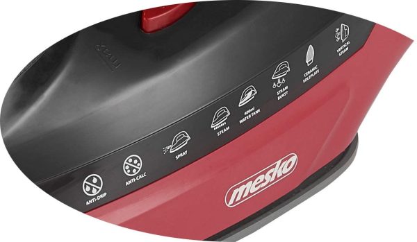PLANCHA DE VAPOR MESKO 3000W 400ML SUELA CERAMICA  (ADLER) - Image 4