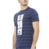 Baldinini Trend Camiseta TSU538_COMO_RigaNavy9 - Image 2