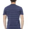 Baldinini Trend Camiseta TSU538_COMO_RigaNavy9 - Image 3