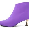 Fashion Attitude Botas de cano baixo FAME23_HF009_PURPLE