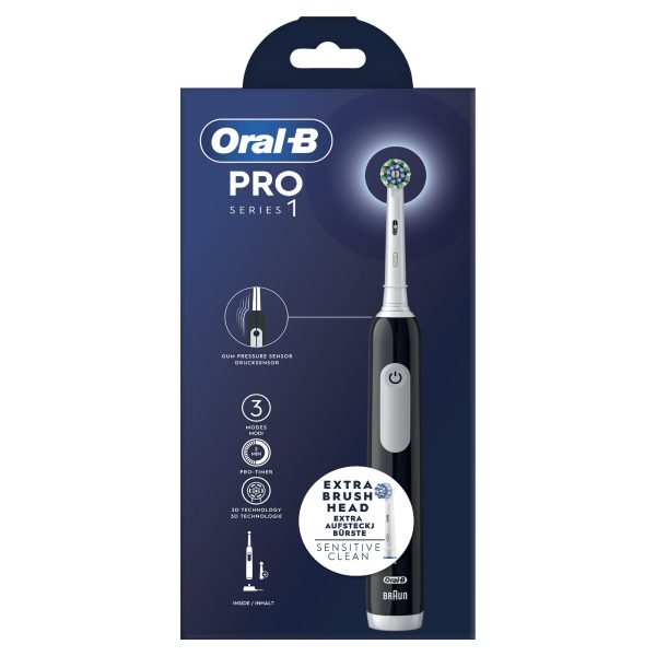 DENTAL ORAL B PRO 1 NEGRO (2 RECAMBIOS) - Image 4