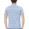 Baldinini Trend Camiseta TSU538_COMO_RigaAzzuro42 - Image 3