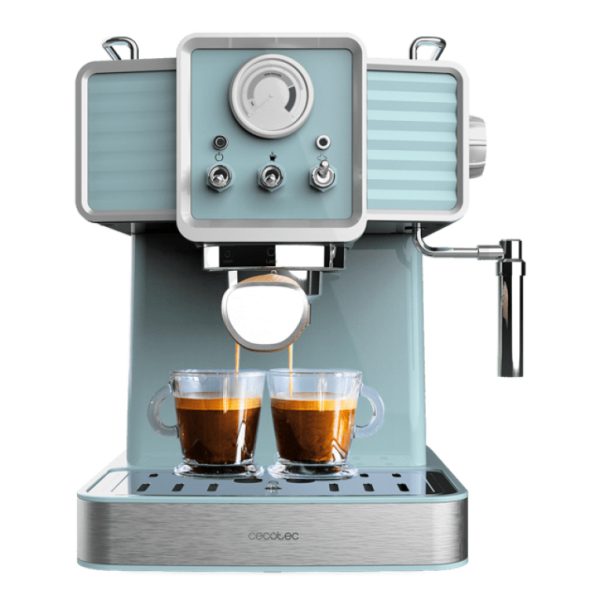CAFETERA CECOTEC VINTAGE ESPRESSO 20 TRADIZIONALE LIGHT BLUE