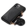 Carcasa COOL para iPhone 11 Pro Colgante Wallet Negro - Image 3