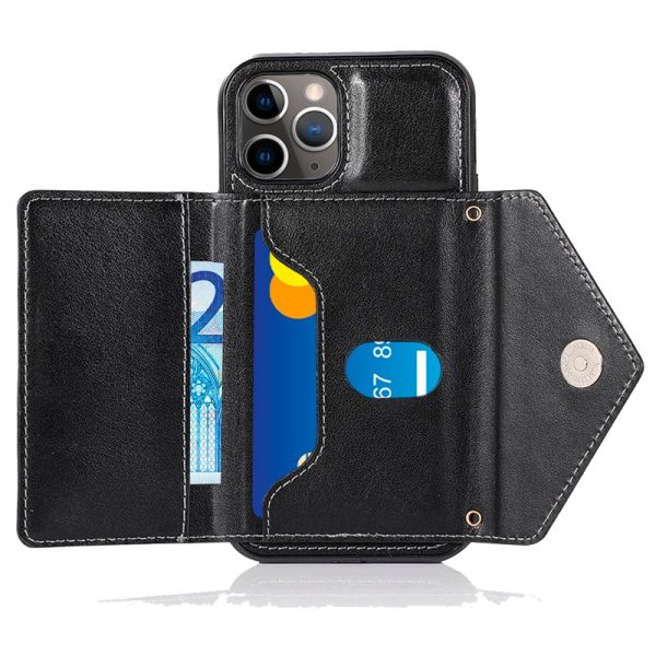 Carcasa COOL para iPhone 11 Pro Colgante Wallet Negro - Image 5