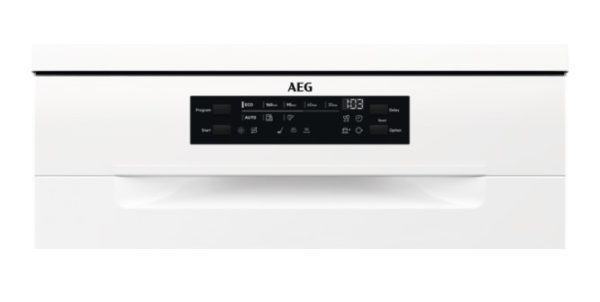 LAVAVAJILLAS AEG FFB74907ZW 14CUB. C 3ª BANDEJA INVERTER BCO - Image 2