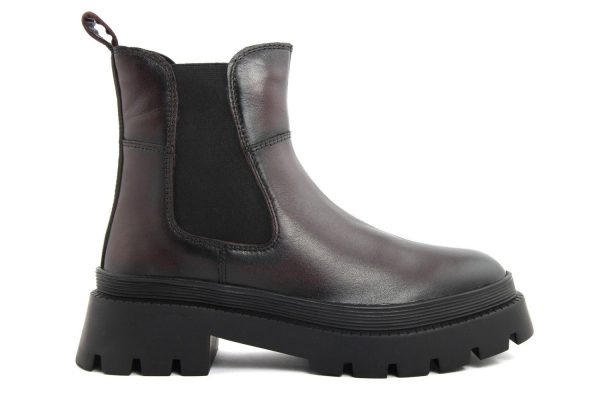 Fashion Attitude Botas de cano baixo FAR_9029_BORDO_NERO