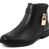 Fashion Attitude Botas de cano baixo FAM_X761_BLACK - Image 3