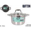 OLLA ACERO INDUCCION 20CM CON TAPA NEW CAESAR