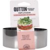 EMPLATADOR INOX REDONDO 12X4.5CM QUTTIN - Image 2